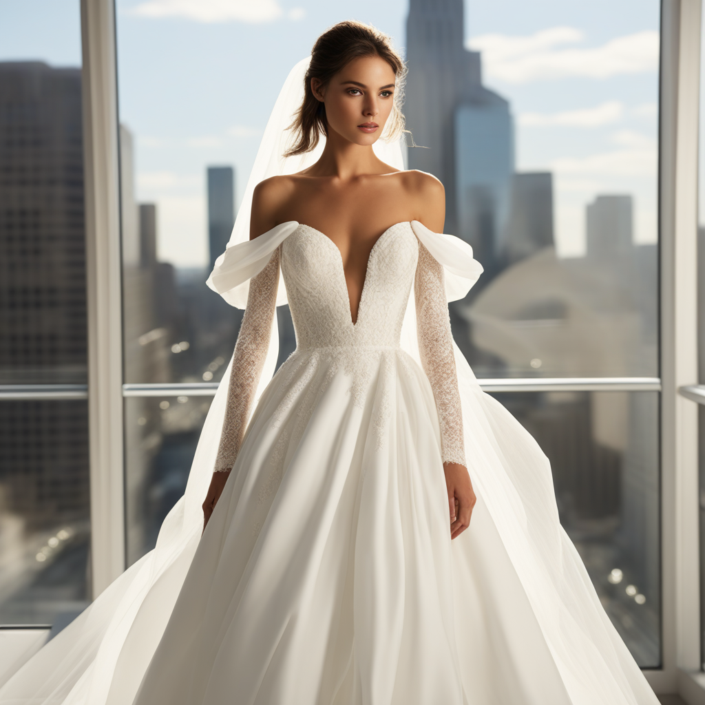 Read more about the article A 2024-es esküvői ruhadivat titkai – Mire számíthatunk az esküvői ruhák világában?